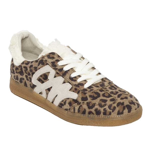 Steve Madden Dam Elora Leopardmönstrade Textilträningsskor