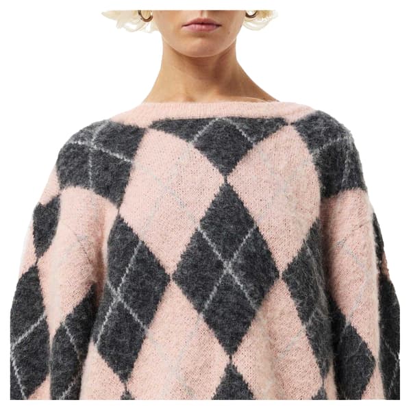 Edited Womens/Ladies Harriet Argyle Drop Shoulder Jumper