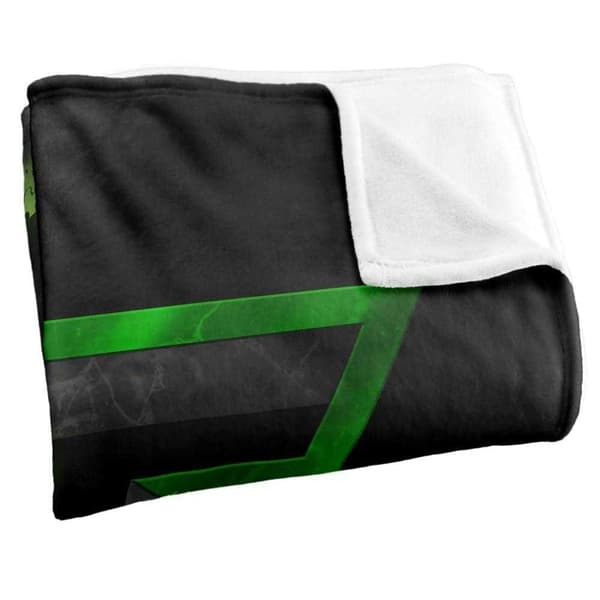 Green Lantern Fully Charged Glow Soft Touch Blanket