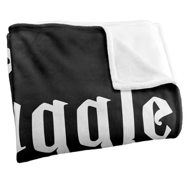 Harry Potter Muggles Text Supersoft Blanket