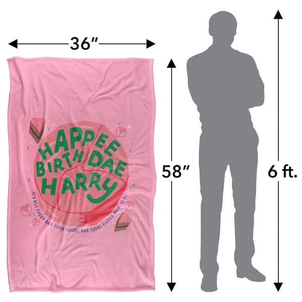Harry Potter Happee Birthdae Blanket