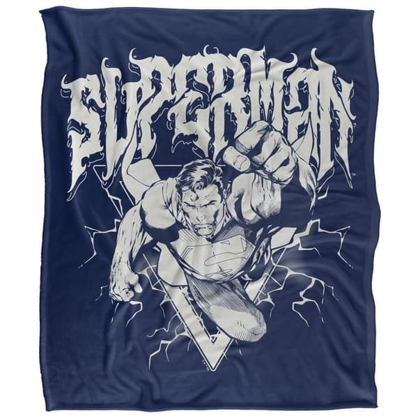 Superman Flying Soft Touch Blanket