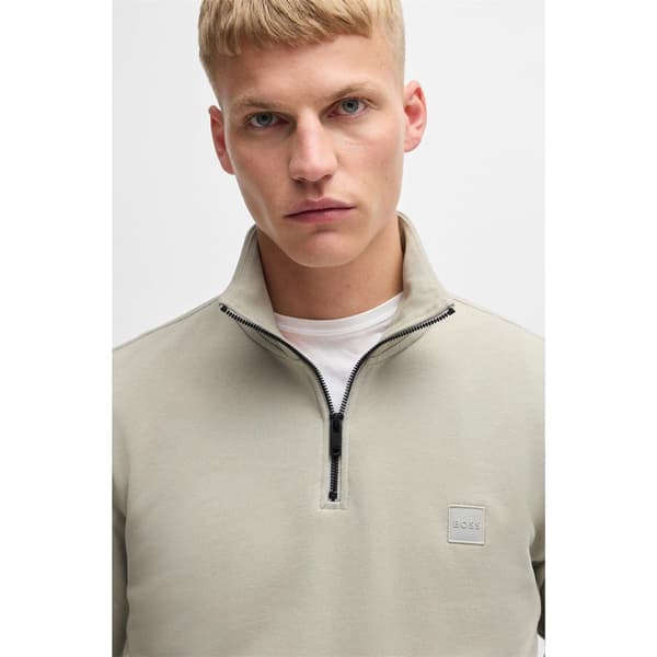 Boss Mens Terrycloth Sweatshirt