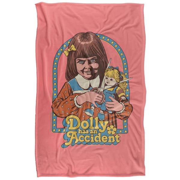 Steven Rhodes Dolly Has An Accident Soft Touch Blanket