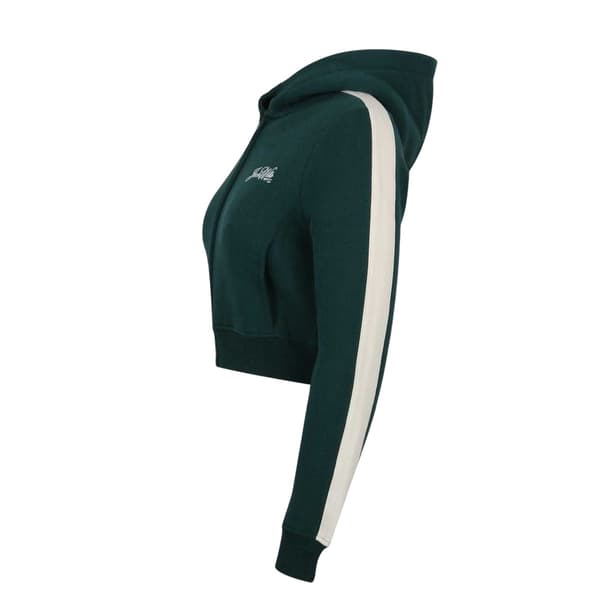 Jack Wills Dam/Dam Script Cropped Full Zip Hoodie