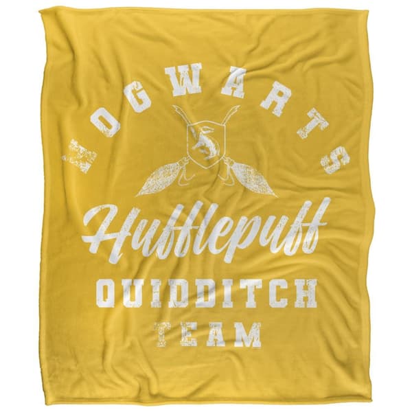 Harry Potter Quidditch Hufflepuff Soft Touch -viltti
