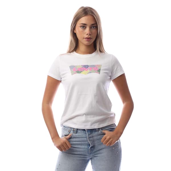 Levis Womens/Ladies Patchwork T-Shirt
