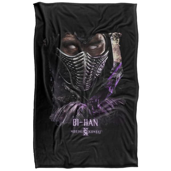 Mortal Kombat 2 Bihan Portrait Soft Touch Blanket