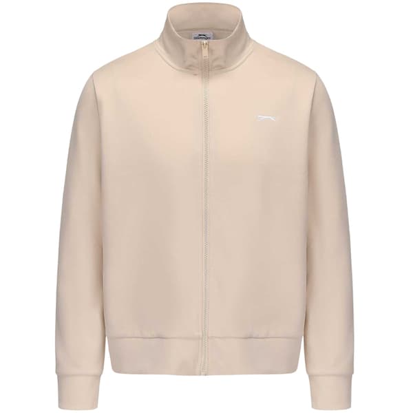 Slazenger Dam Logotyp Ribbad Mudd Softshelljacka