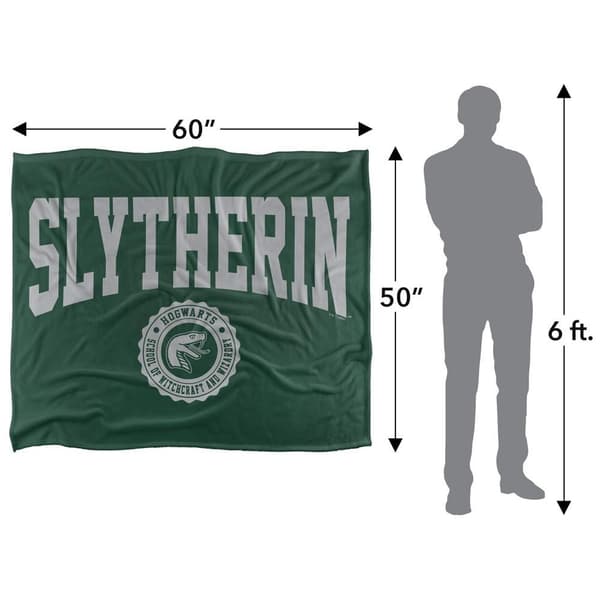 Harry Potter Slytherin Soft Touch Blanket