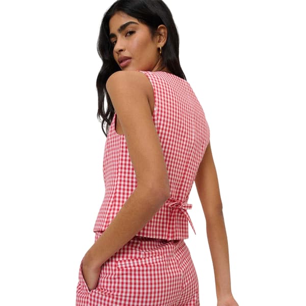 Nobody´s Child Dam Gingham Croppad Topp