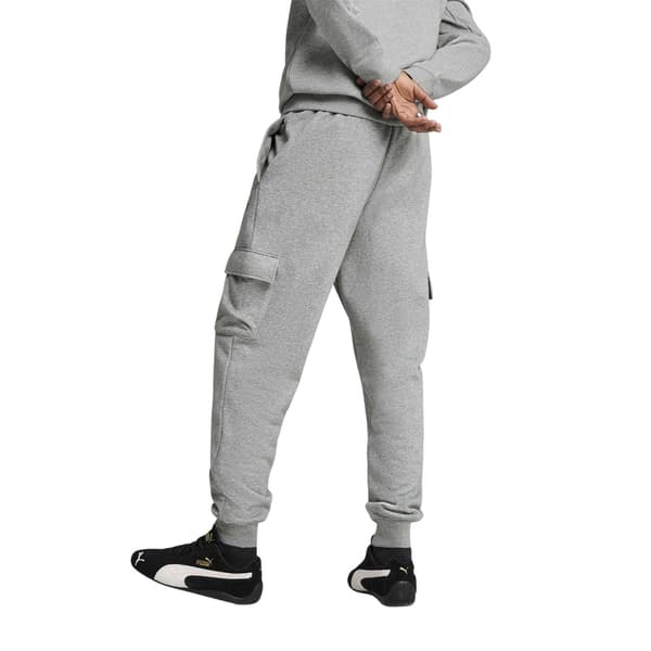 Puma Herr Fleece Logo Cargo Byxor