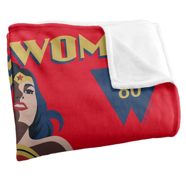 Wonder Woman 80th Stance Blanket