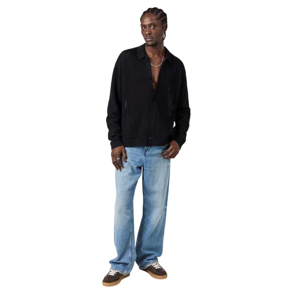 Represent Mens Plain Long-Sleeved Shirt