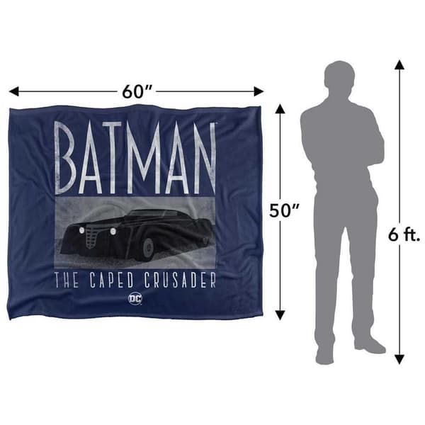 Batman: Caped Crusader Batmobile Soft Touch -huopa