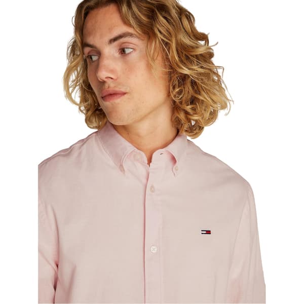 Tommy Jeans Mens Collared Regular Shirt