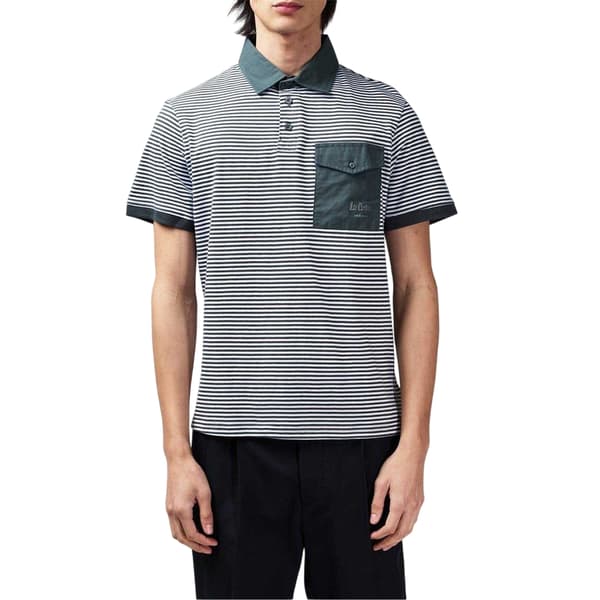 Lee Cooper Stribet poloshirt til mænd
