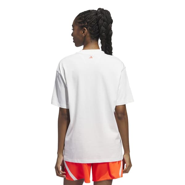 Adidas T-shirt med logotyp för damer