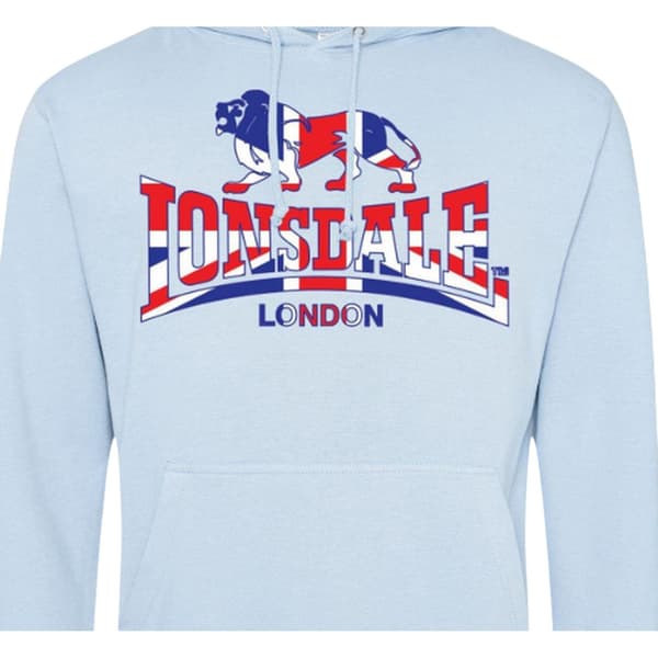 Lonsdale Herr Union Jack Logohoodie
