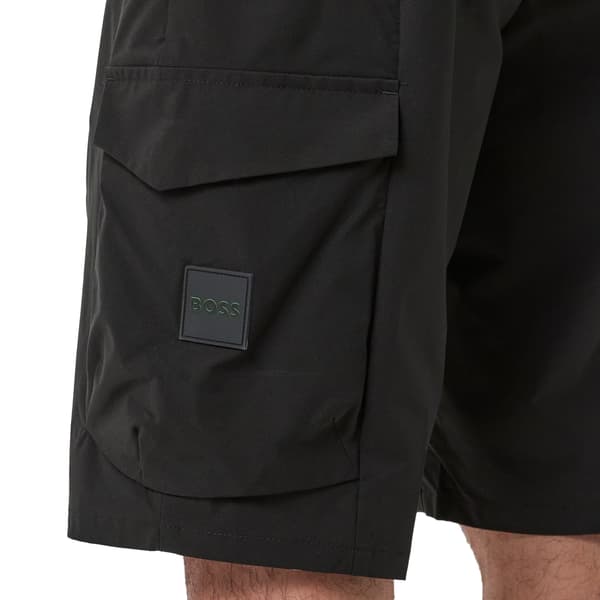 Boss Mens Solid Cargo Shorts