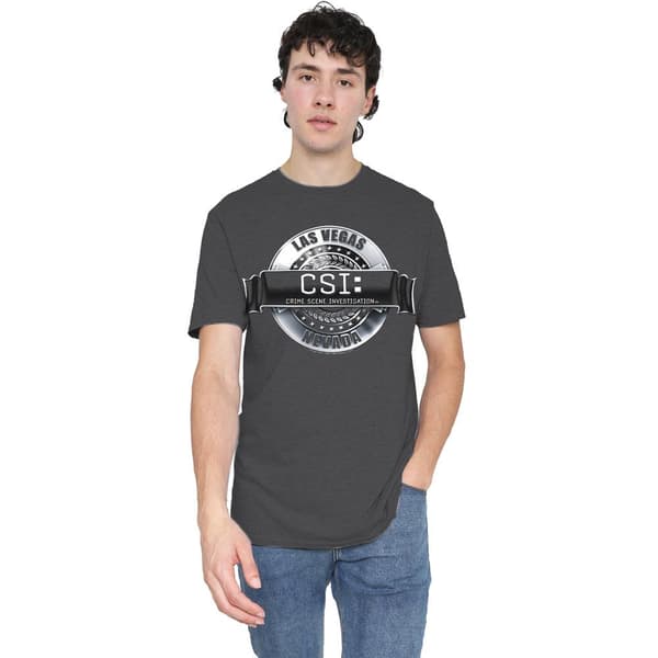 CSI Unisex Vuxen Renderad Logotyp T-shirt