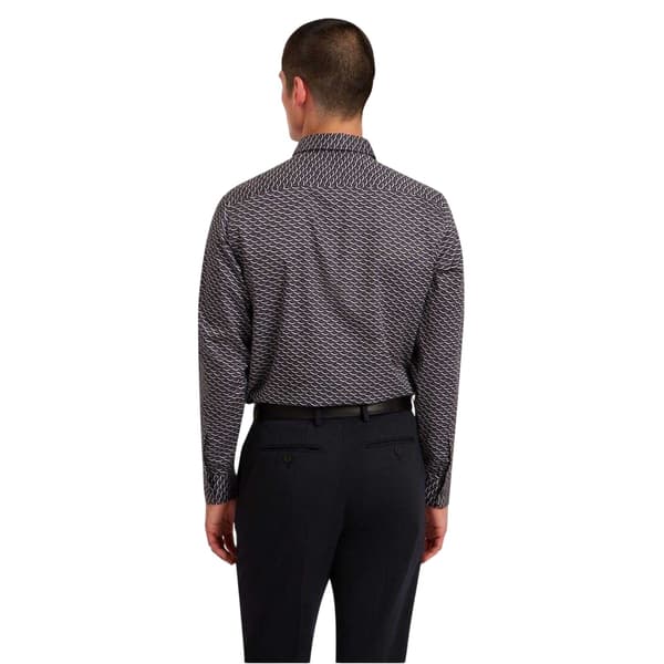 Ted Baker Mens Geometric Collared Shirt