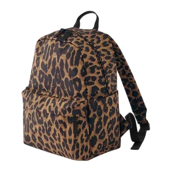 Bagbase Ryggsäck med Leopardmönster
