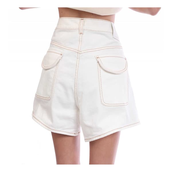 Off White Shorts i denim för dam