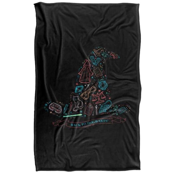 Harry Potter Back To Hogwarts Soft Touch Blanket