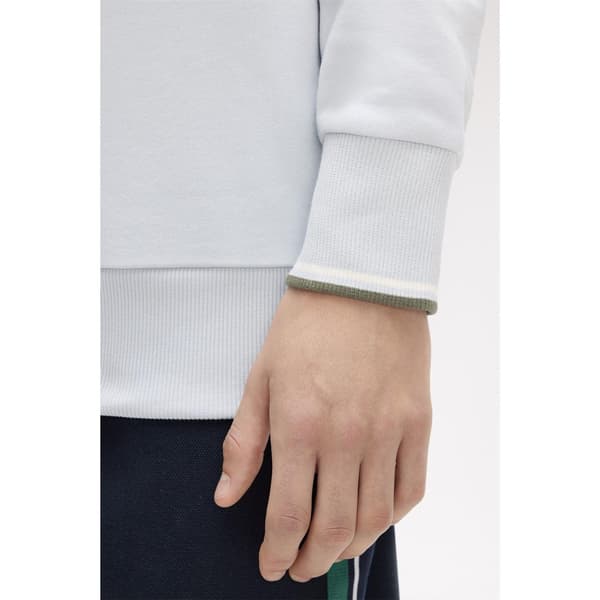 Fred Perry Herr Logo Half Zip Tröja