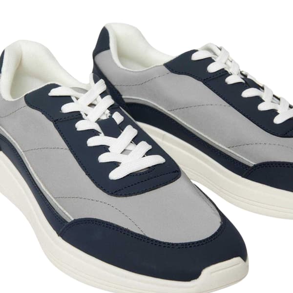 Threadbare Mens Ariba Textile Trainers