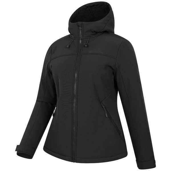 Mountain Warehouse Dam/Kvinnor Fern Softshell Jacka med Fuskpälsfoder