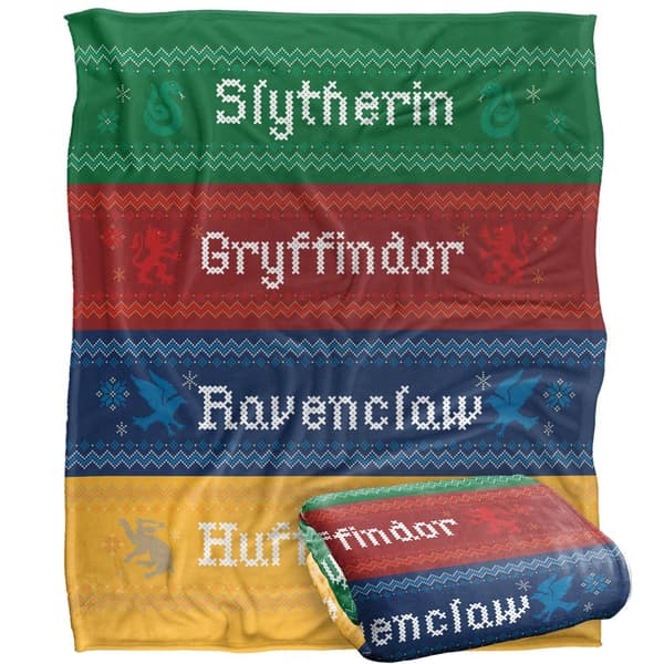 Harry Potter Hogwarts Hus Julfilt