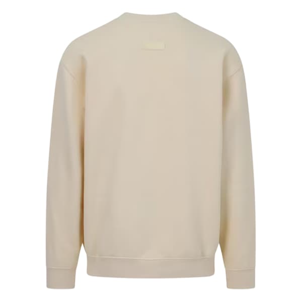 Blank Essentials Unisex Tröja med Bågad Logotyp för Vuxna