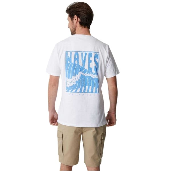Saltwell Mens Argyle Waves Regular T-Shirt