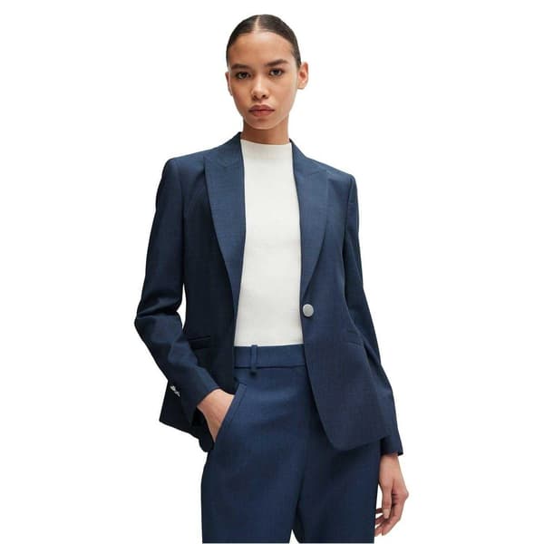 Boss Womens/Ladies Patterned Regular Formal Blazer