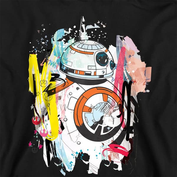 Star Wars Barn/Kids BB8 Abstract Pullover Hoodie