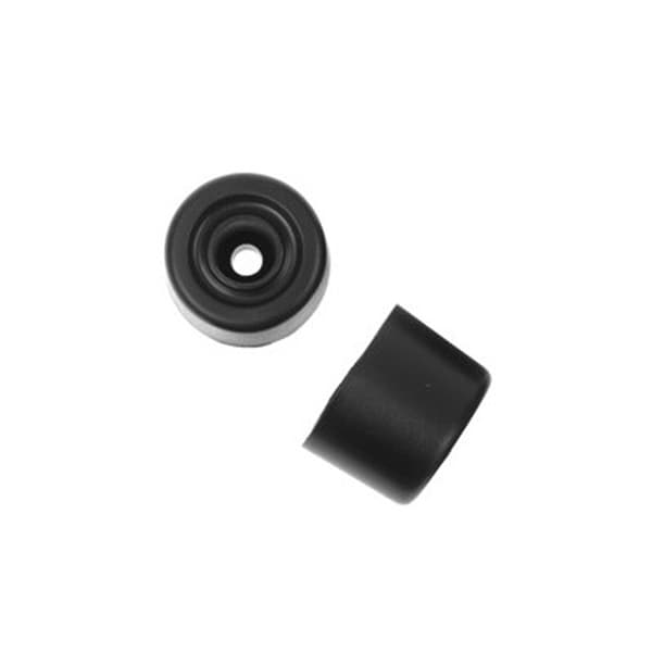 Large Black Rubber Door Stops 33mm / 1.1/4'' Single