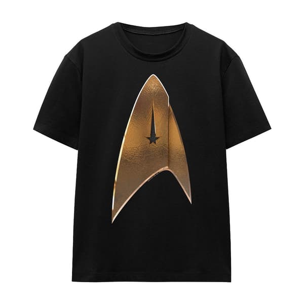 Star Trek: Discovery Unisex aikuisten Command Shield T-paita