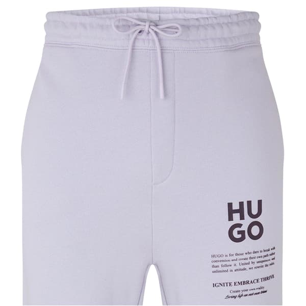 Hugo Herr Dapurlonga Logo Joggingbyxor med avslappnad passform