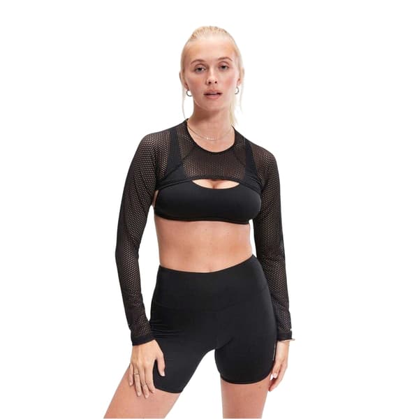 Speedo Dam/Kvinnor Mesh Performance Crop Top