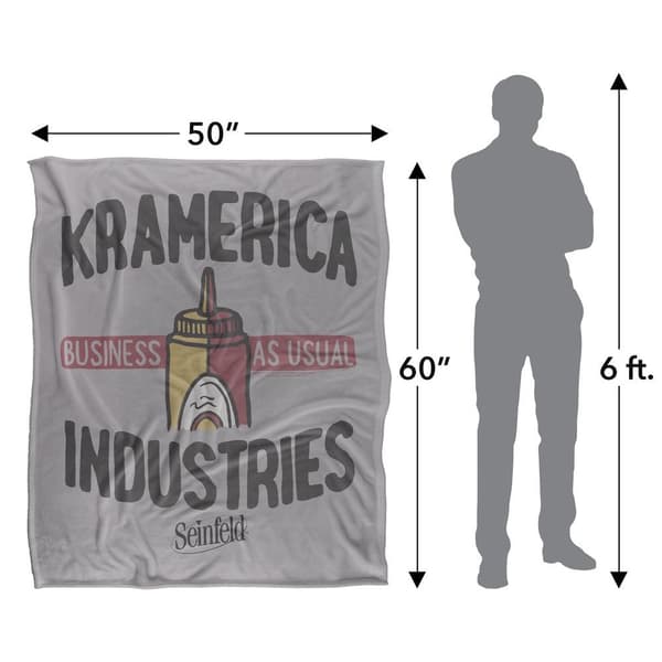 Seinfeld Kramerica Industries Blanket