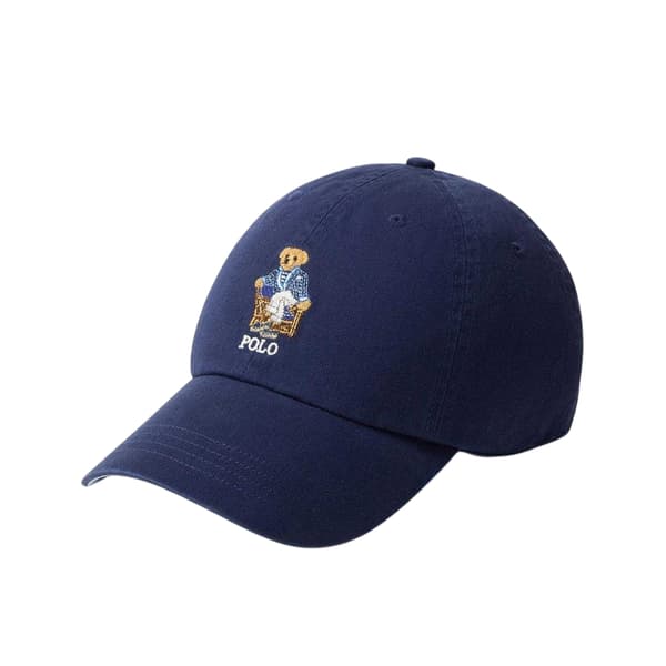 Ralph Lauren Polo Bear Leather Strap Cap