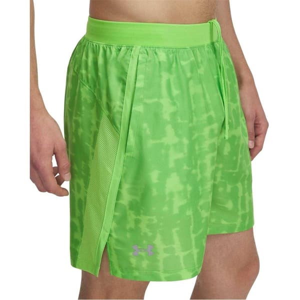 Under Armour Mens Performance Patterned Lightweight Athletic Running Shorts