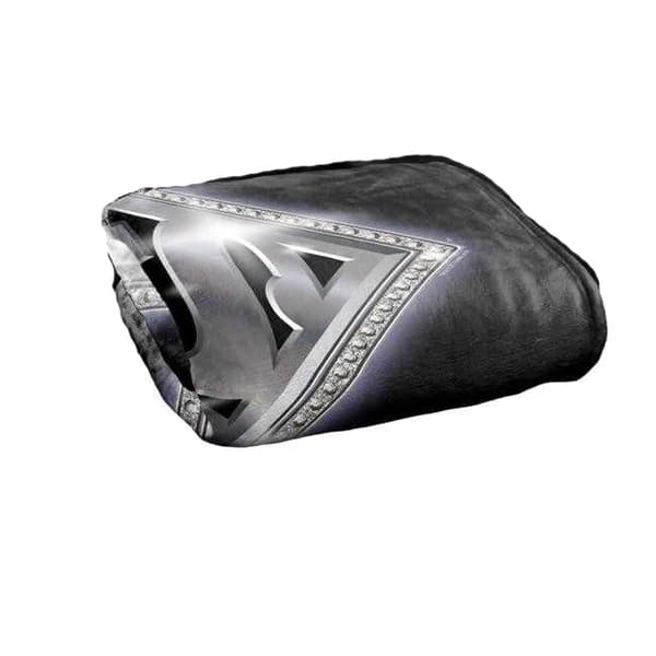 Superman Bling Shield Soft Touch Blanket