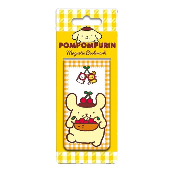 Sanrio Pompompurin Cherry Magnetic Bookmark