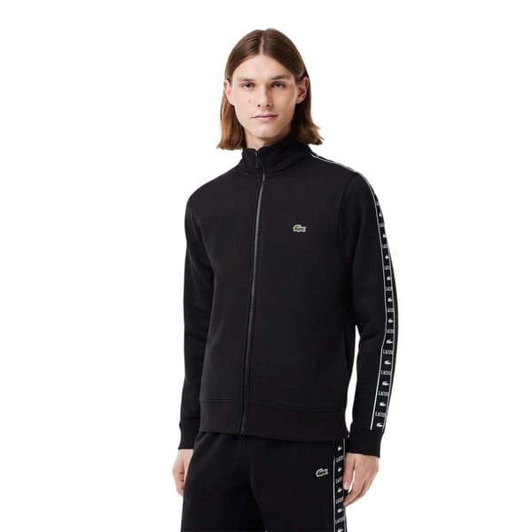 Lacoste Herr Stripe Full Zip Sweatshirt