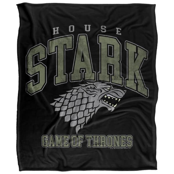 Game Of Thrones House Stark Varsity Polyesterfilt