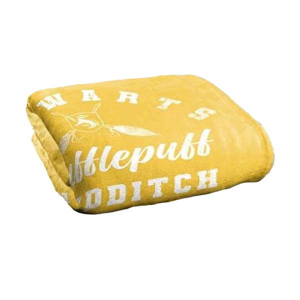 Harry Potter Hufflepuff Quidditch Blanket