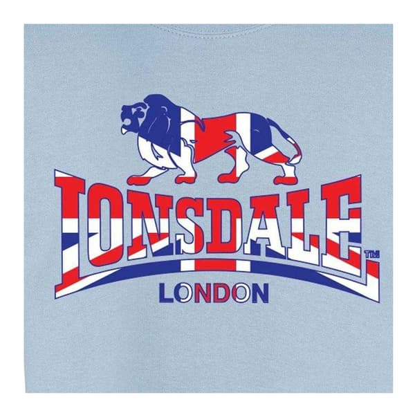 Lonsdale Herr Union Jack Logotyp Tröja